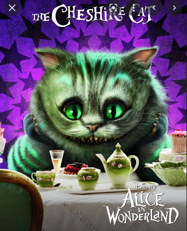 Cheshire Cat from Alice in Wonderland
